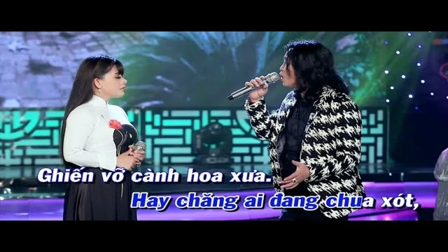 Karaoke - Chuyện Tình Hoa Pensee | Song Ca Beat Chuẩn | Hồng Quyên & Vũ Duy
