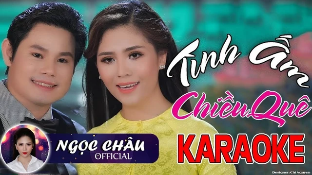 [Karaoke] Tân Cổ Song Ca Tình Ấm Chiều Quê - Ngọc Châu & Bùi Trung Đẳng