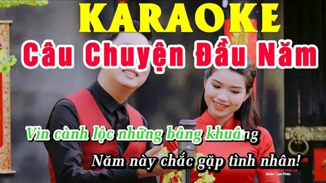 [Karaoke Beat Chuẩn] Câu Chuyện Đầu Năm - Tuấn Khương & Trúc Ly
