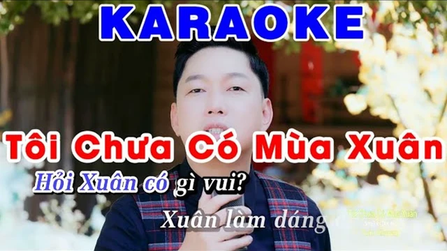 [Karaoke Beat] Tôi Chưa Có Mùa Xuân - Tuấn Khương