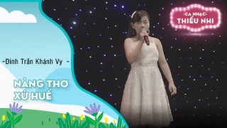 Nhẹ nhàng sâu lắng cùng Nàng Thơ Xứ Huế - Đinh Trần Khánh Vy 