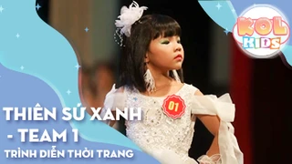 Trình diễn Model của nhóm thí sinh Thiên Sứ Xanh - Team 1