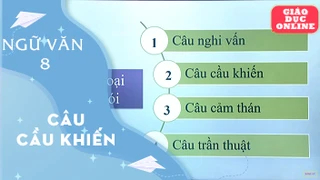 Môn Ngữ Văn Lớp 8 - Câu cầu khiến