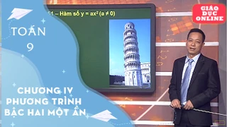 Môn Toán Lớp 9 - Chương IV: Phương trình bậc hai một ẩn