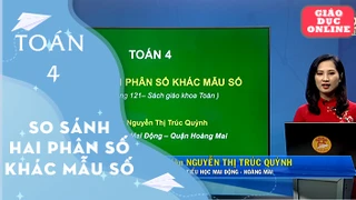Môn Toán Lớp 4 - So sánh hai phân số khác mẫu số