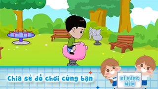 Chia sẻ đồ chơi cùng bạn