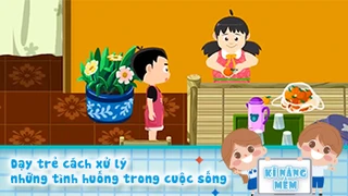 Dạy trẻ cách xử lý những tình huống trong cuộc sống
