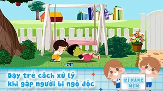 Dạy trẻ cách xử lý khi gặp người bị ngộ độc 