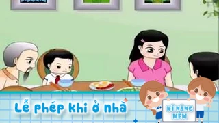 Lễ phép khi ở nhà