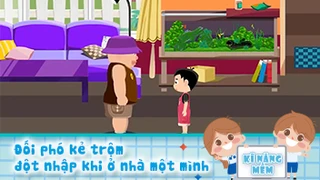 Đối phó kẻ trộm đột nhập khi ở nhà một mình