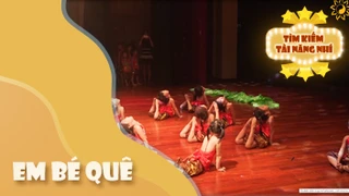 Các bé 4 tuổi múa Em Bé Quê quá đáng yêu