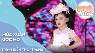 Mẫu nhí trình diễn trang phục Nàng Xuân - Phần 2
