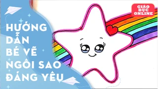 Cách vẽ ngôi sao đáng yêu