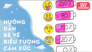 Cùng vẽ những biểu tượng cảm xúc đáng yêu