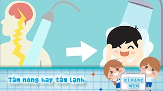 Tắm nóng hay tắm lạnh