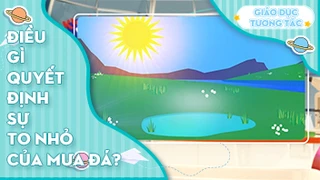 Điều gì quyết định sự to nhỏ của mưa đá?