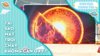 Tại sao mặt trời cháy không cần oxy?