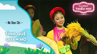 Ca khúc Tình quê quan họ - Biểu diễn Đỗ Bảo Chi
