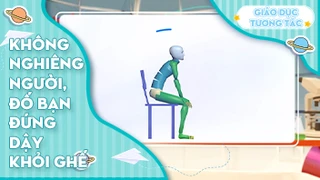 Không nghiêng người, đố bạn đứng dậy khỏi ghế