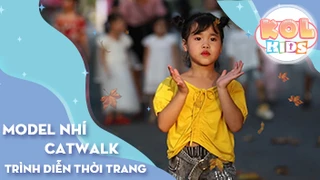 Model nhí catwalk