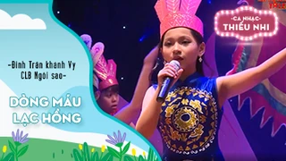 Ca khúc Dòng máu lạc hồng - Biểu diễn Đinh Trần Khánh Vy 