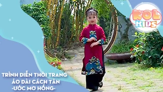 Trình diễn thời trang áo dài cách tân Model Kids Việt Nam