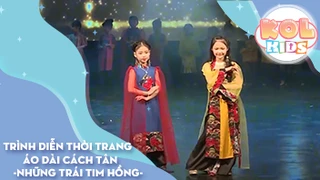Trình diễn thời trang áo dài cách tân - Những Trái Tim Hồng