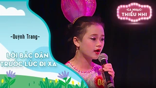 Ca khúc Lời Bác dặn trước lúc đi xa - Biểu diễn Quỳnh Trang