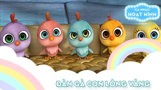 Ca khúc Đàn gà con lông vàng