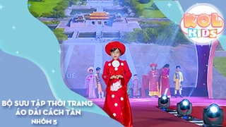 Bộ sưu tập thời trang ÁO DÀI cách tân - Model Kids Angel Baby - Nhớ Về Cội Nguồn - Nhóm 5