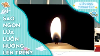 Vì sao ngọn lửa luôn hướng lên trên?