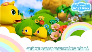 Ca khúc Chú vịt con đi chơi không hỏi bà