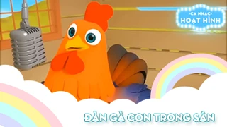 Ca khúc Đàn gà con trong sân