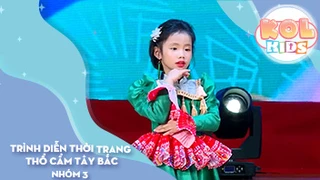 Trình diễn thời trang thổ cẩm tây bắc - Nhóm 3