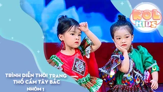 Trình diễn thời trang thổ cẩm tây bắc - Nhóm 1