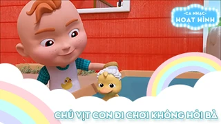 Ca khúc Chú vịt con đi chơi không hỏi bà