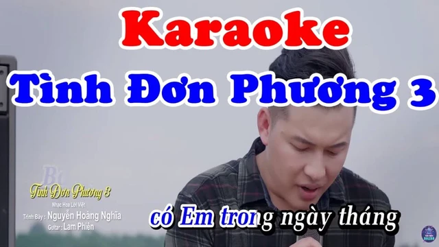 [Karaoke] Tình Đơn Phương 3 - Beat Chuẩn