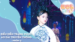 Biểu diễn trang phục áo dài truyền thống - Nhóm 3