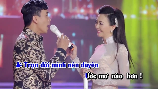 ĐÍNH ƯỚC - TRƯỜNG SƠN ft KIM THƯ (karaoke)