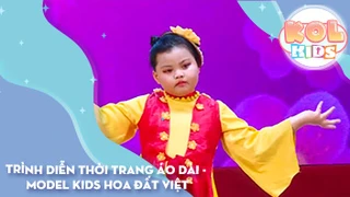 Trình diễn thời trang ÁO DÀI - MODEL KIDS Hoa Đất Việt