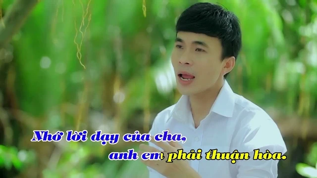 (KARAOKE) NHỮNG LỜI DẠY CỦA CHA - ca sỹ TRƯỜNG SƠN