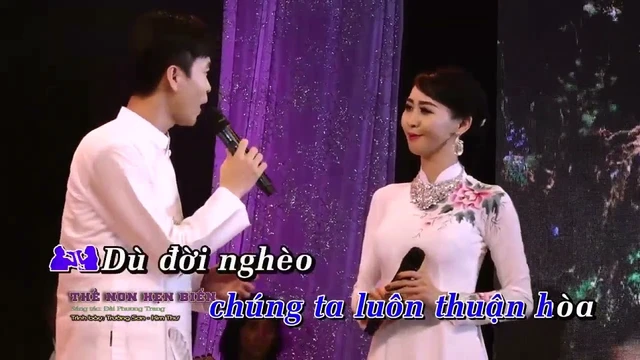 TRƯỜNG SƠN FT KIM THƯ - THỀ NON HẸN BIỂN (karaoke)