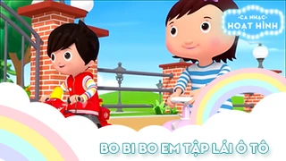 Ca khúc Bo bi bo em tập lái ô tô