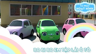 Ca khúc Bo bi bo em tập lái ô tô