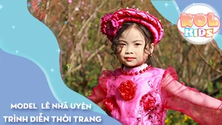 Model Kid LÊ NHÃ UYÊN thắm xinh trong sắc xuân Ước Mơ Hồng Xuân Quý Mão VTC