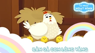 Ca khúc Đàn gà con lông vàng