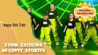 Dance mashup ZOOM - GASOLINA - MI GENTE - AZUKITA - Happy Kids Club