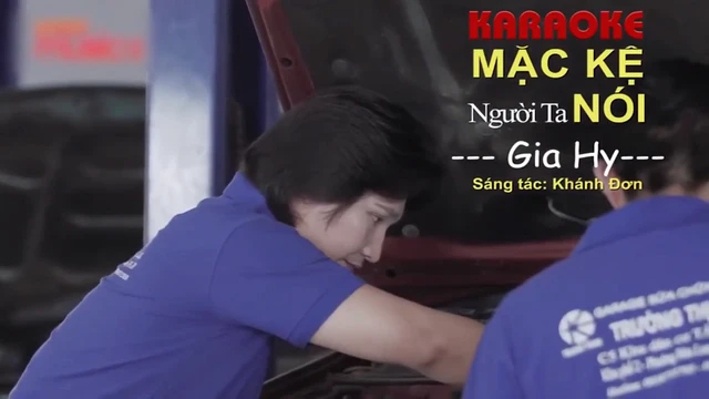 Karaoke Mặc Kệ Người Ta Nói - Gia Hy