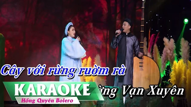 Karaoke Trường Ca Hòn Vọng Phu - Đoàn Minh & Hồng Quyên