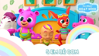 Ca khúc 5 em bé con